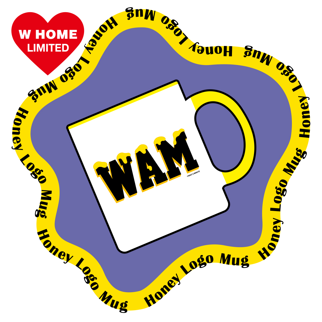 【専用】WAM ハーフジップ ブラック ハニーロゴ WHOME限定